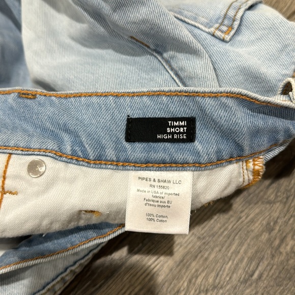 NEW • Veronica Beard • Women’s AIRE Timmi Button Fly Jean Shorts High Rise  32 - Picture 6 of 6